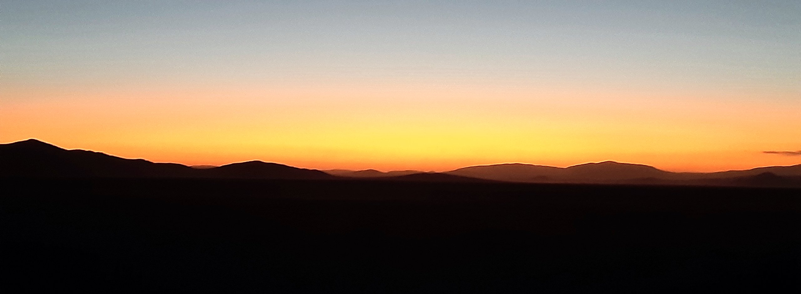 Sonnenuntergand in Südafrika